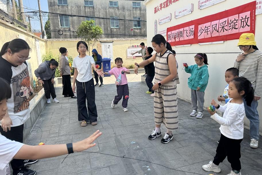 冲山村 | 腕间球舞飞扬，少年风采绽放——手腕球比赛活动