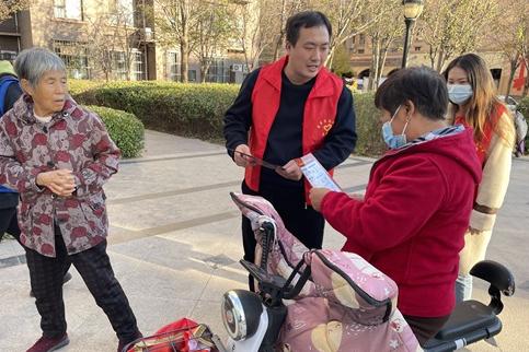 【南蔡村镇社工站】翡翠半岛社区：“全民消防、生命至上”安全用火用电宣传活动