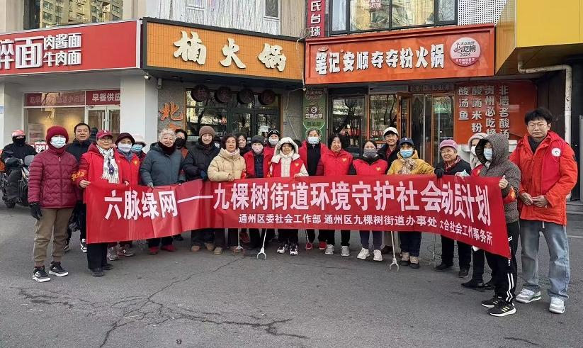 六脉绿网织就蓝图 皮肤清洁脉扮靓街巷——九棵树街道洁城靓城清洁行动