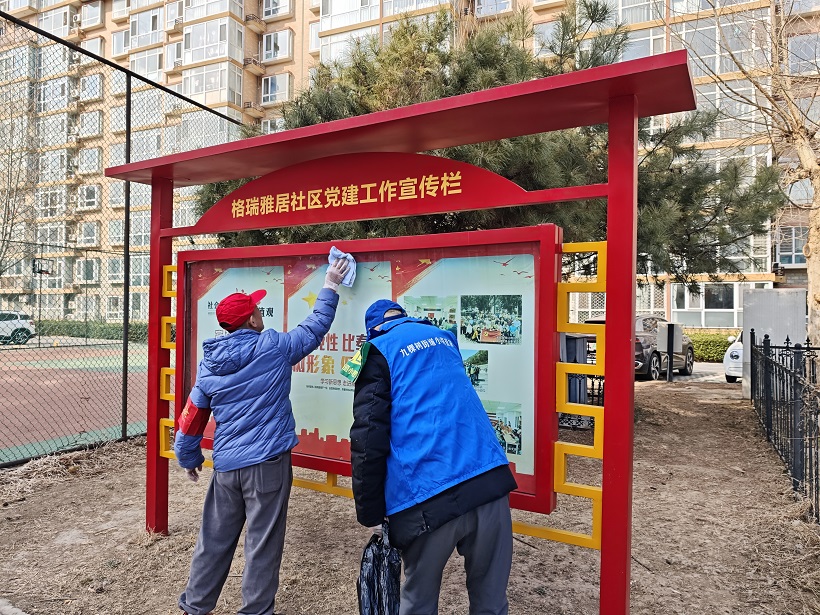 副中心有我·“雷锋精神进小巷，环保春风拂家园”九棵树街道小巷管家开展“送洁净”明实践活动