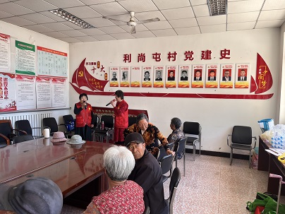 【大王古庄镇四助服务】“为夕不晚，志愿出彩”——利尚屯村便民市集：银龄志愿者闪耀，多元服务暖人心