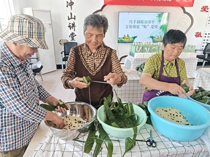 冲山村|巧手制粽迎端午,文化绵延“粽”是情——包粽子活动 冲山村|巧手制粽迎端午,文化绵延“粽”是情——包粽子活动