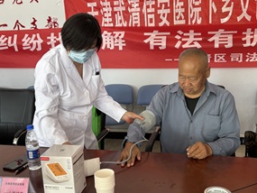 【大孟庄镇四助服务】共建共享“服务圈”“幸福昭阳寺·公益惠老行”昭阳寺村公益日