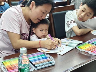 邓尉村|快乐六一 翰墨书香书法活动 邓尉村|快乐六一 翰墨书香书法活动