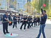 凝心聚力拔河赛，共筑“副中心有我”新风尚