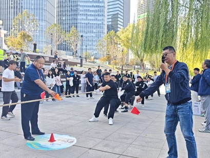 凝心聚力拔河赛，共筑“副中心有我”新风尚