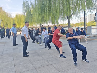 凝心聚力拔河赛，共筑“副中心有我”新风尚