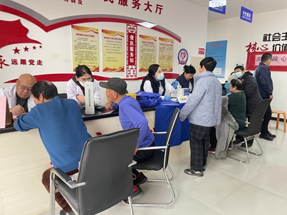 【优‘蔡’行动】“南蔡暖心健康义诊行”——七百户村
