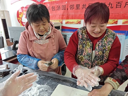 【南蔡村镇四助服务】九百户村:“巧手包汤圆·邻里共团圆”元宵节主题活动 【南蔡村镇四助服务】九百户村:“巧手包汤圆·邻里共团圆”元宵节主题活动
