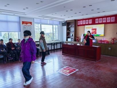 冲山村|活力丢骰子,健康踏步走——健身活动 冲山村|活力丢骰子,健康踏步走——健身活动