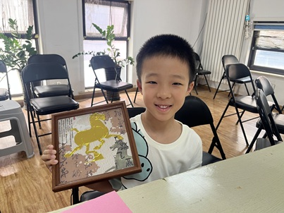 指尖摹青铜, 童心传非遗—— 东里社区儿童之家非遗小传人手工活动 指尖摹青铜, 童心传非遗—— 东里社区儿童之家非遗小传人手工活动